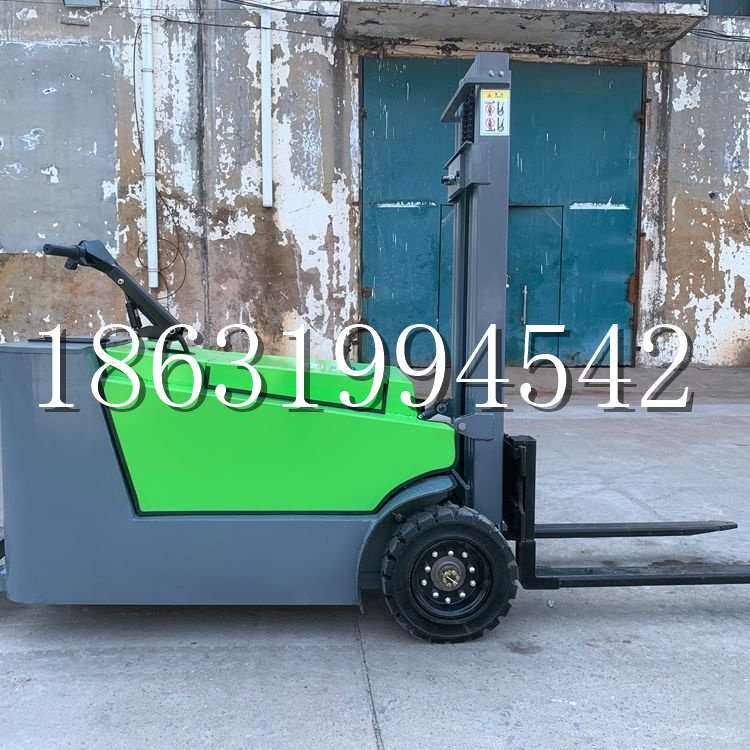 理县小型电动叉车1吨2吨步行站驾式电瓶堆高充电装卸车液压升降车铲车